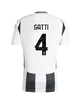 Juventus Federico Gatti #4 Heimtrikot 2024-25 Kurzarm